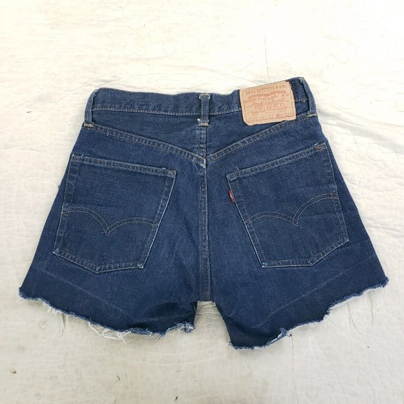 Vintage 60s Levis 505-0217 Selvedge Big E Jeans Single Stitch Talon 42 USA Made